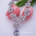 Fashional bling bling zircon bridal jewelry set for wedding necklace  NE-216